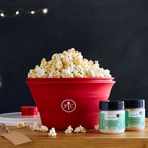 microwave popcorn gift set